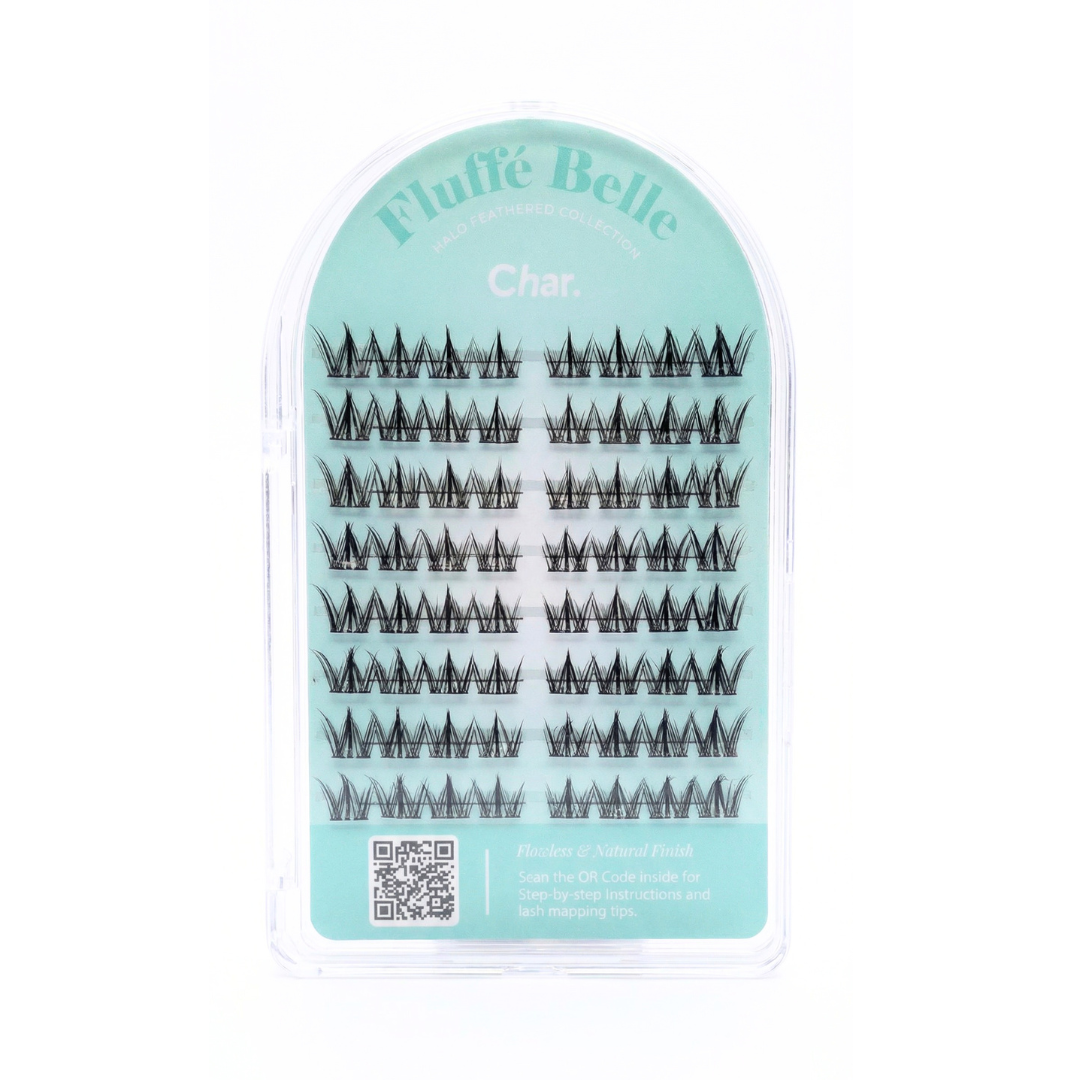 Fluffe Belle - Dramatic, Faux, Volume | Pre Glue | 5 to 10 days wear