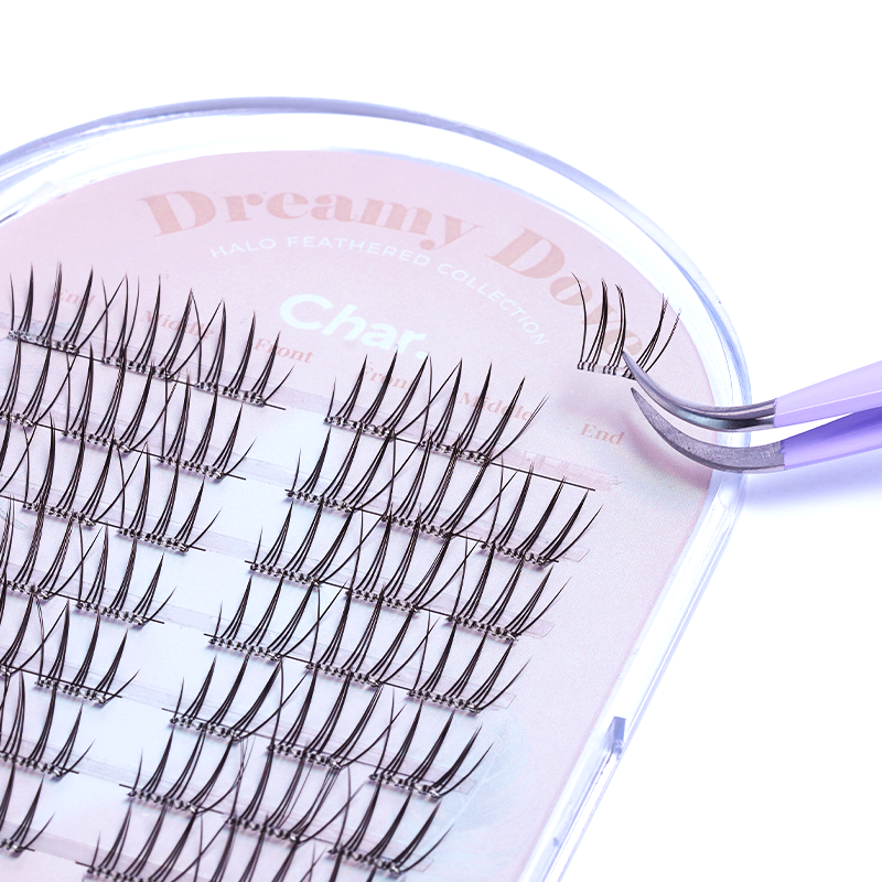 Dreamy Dove - Fluttery, Soft, Classic | Pre Glue | 5 to 10 days wear
