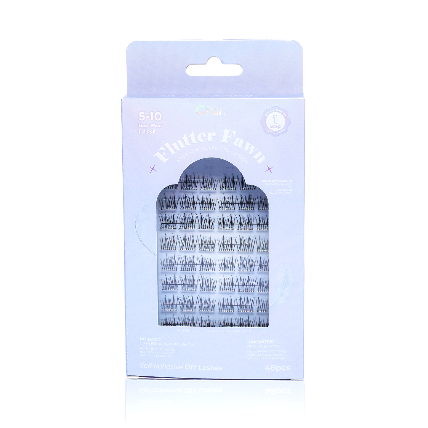 Flutter Fawn - Wispy, Fluffy, Gorgeous | Pre Glue | 5 to 10 days wear