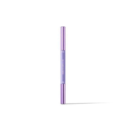 A single lip liner pencil in a light lavender purple color, standing vertically against a clean white background with a soft shadow.