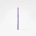 A single lip liner pencil in a metallic lavender purple color, standing vertically against a clean white background.