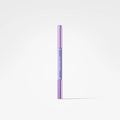 A single lip liner pencil in a metallic lavender purple color, standing vertically against a clean white background.
